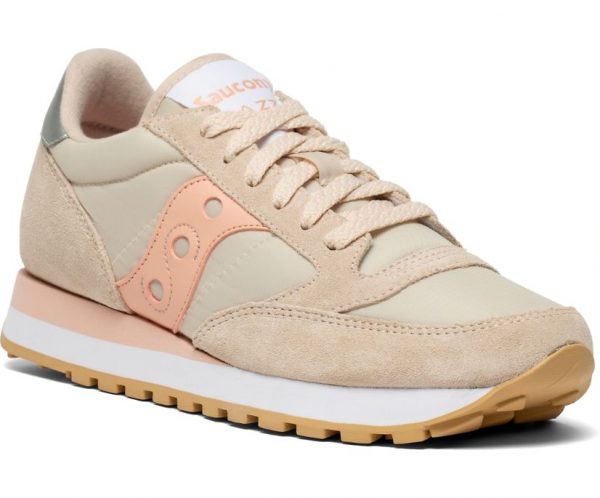 SAUCONY-Scarpe DONNA JAZZ ORIGINAL TAN/PINK