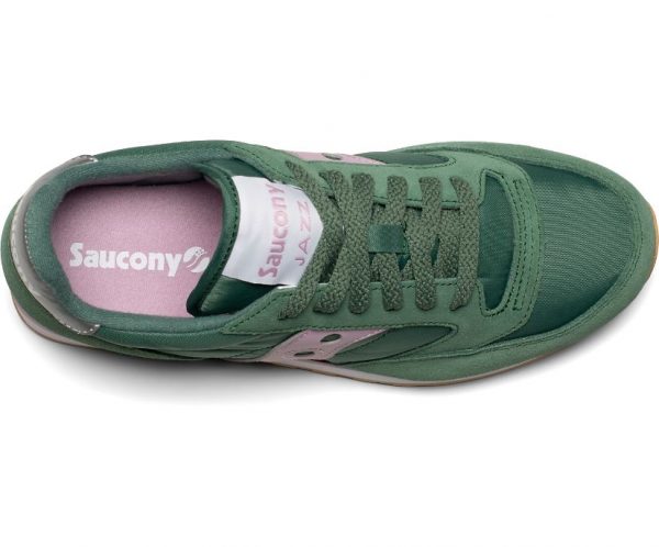 SAUCONY-Scarpe DONNA JAZZ ORIGINAL VERDE/ROSA
