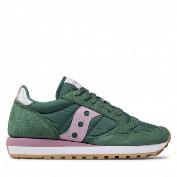 SAUCONY-Scarpe DONNA JAZZ ORIGINAL VERDE/ROSA