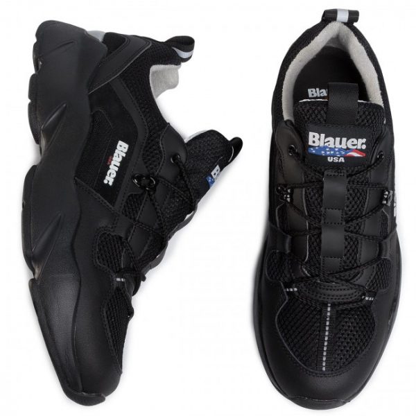 BLAUER-SCARPA UOMO MARVIN/MES NERA