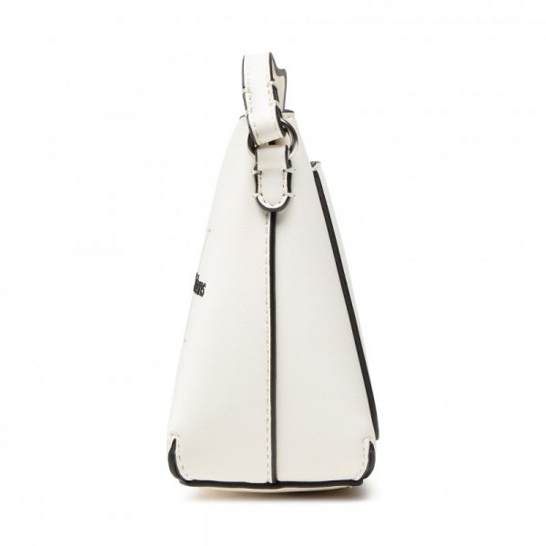 CALVIN KLEIN – Borsa Donna Sculpted Camera Bag Bianco