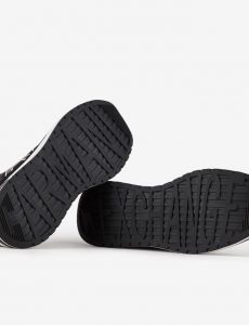 ARMANI EXCHANGE-SCARPE UOMO IN MESH CON SUOLA MAXI