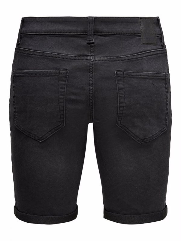 ONLY&SONS-PANTALONCINO CORTO NERO