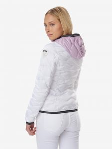 BLAUER-PIUMINO DONNA ECO-FRIENDLY BICOLOR ELLA BIANCO