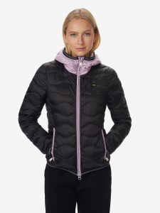 BLAUER-PIUMINO DONNA ECO-FRIENDLY BICOLOR ELLA NERO