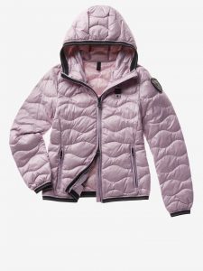 BLAUER – Piumino Donna a Onde Kristin Lavanda