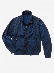 BLAUER-BOMBER UOMO TINTO IN CAPO Blu