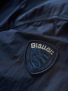 BLAUER-BOMBER UOMO TINTO IN CAPO Blu