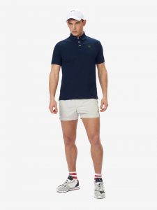BLAUER-POLO IN PIQUET DI COTONE Blu Iris