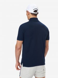 BLAUER-POLO IN PIQUET DI COTONE Blu Iris