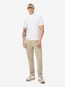 BLAUER-POLO IN PIQUET DI COTONE Bianca