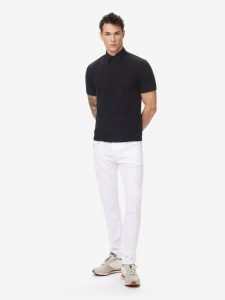 BLAUER-POLO IN PIQUET DI COTONE Nera