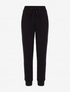 ARMANI EXCHANGE-Pantaloni sportivi in misto viscosa NERO