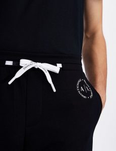 ARMANI EXCHANGE-Pantaloni sportivi in misto viscosa BLUE