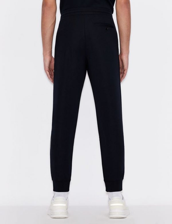 ARMANI EXCHANGE-Pantaloni sportivi in misto viscosa BLUE