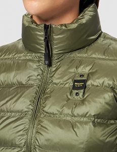 BLAUER-PIUMINO DONNA LEGGERO PAULINE VERDE ALPINO