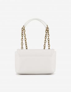 ARMANI EXCHANGE – Borsa Donna a Tracolla con Brand Logo Bianco