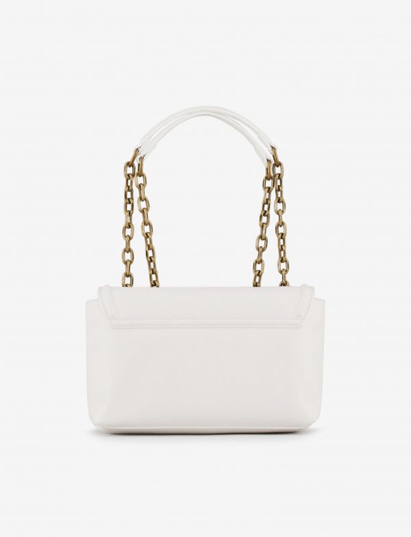 ARMANI EXCHANGE – Borsa Donna a Tracolla con Brand Logo Bianco