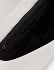 ARMANI EXCHANGE – Borsa Donna a Tracolla con Brand Logo Bianco