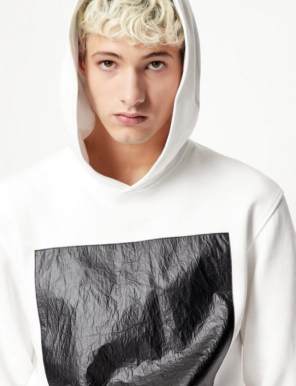 ARMANI EXCHANGE – Felpa con Cappuccio in Misto Cotone