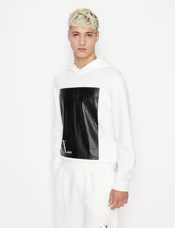 ARMANI EXCHANGE – Felpa con Cappuccio in Misto Cotone
