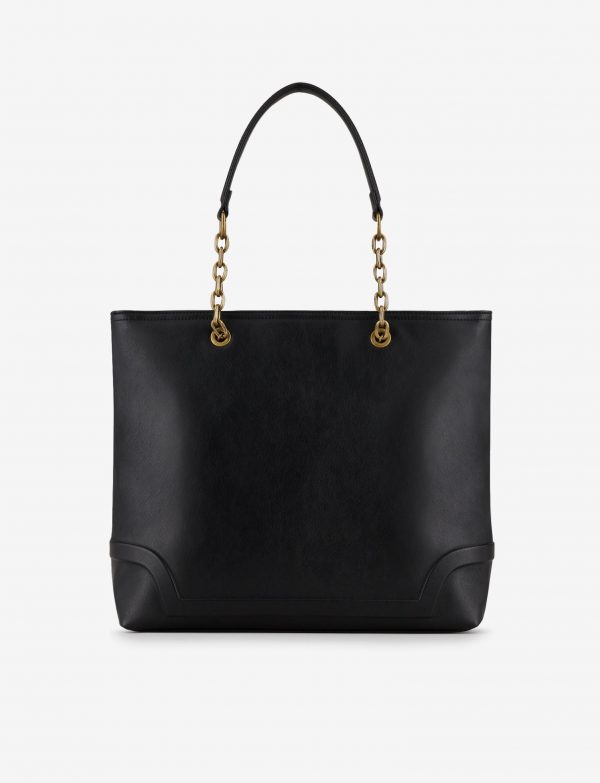 ARMANI EXCHANGE – Borsa Donna Tote con Brand Logo Nero