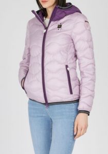 BLAUER-PIUMINO DONNA ECO-FRIENDLY BICOLOR ELLA LILLA