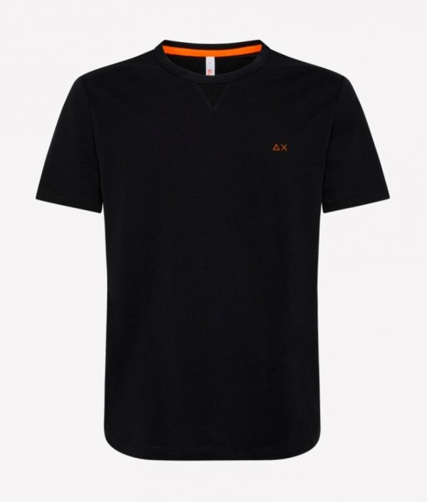 SUN68 – T-Shirt SOLID PE NERO