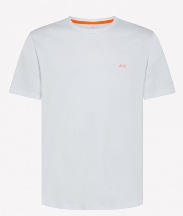 SUN68 – T-Shirt SOLID PE BIANCO