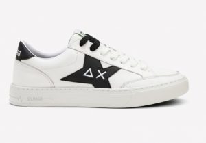 SUN68-Scarpe UOMO SKATE BIANCO / NERO
