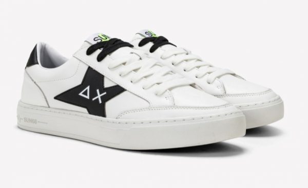 SUN68-Scarpe UOMO SKATE BIANCO / NERO