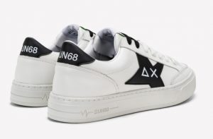 SUN68-Scarpe UOMO SKATE BIANCO / NERO
