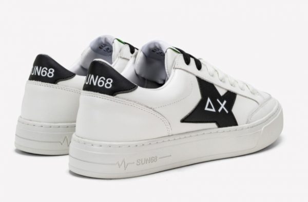 SUN68-Scarpe UOMO SKATE BIANCO / NERO