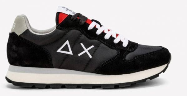 SUN68-Scarpe UOMO TOM SOLID NYLON NERO