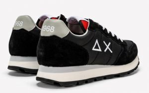 SUN68-Scarpe UOMO TOM SOLID NYLON NERO