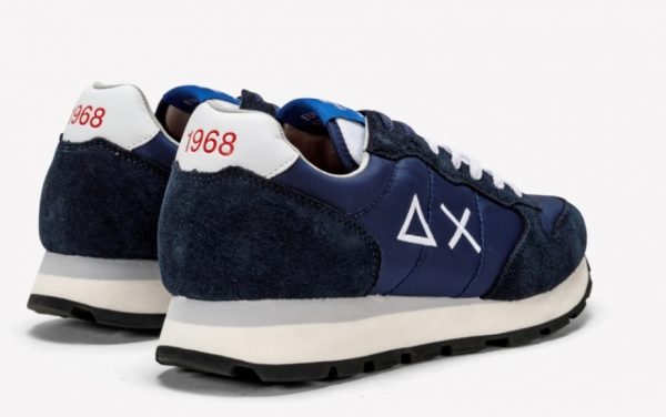 SUN68-Scarpe UOMO TOM SOLID NYLON NAVY BLUE