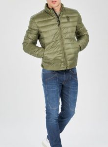 BLAUER-PIUMINO IMBOTTITO PIUMA BOB VERDE