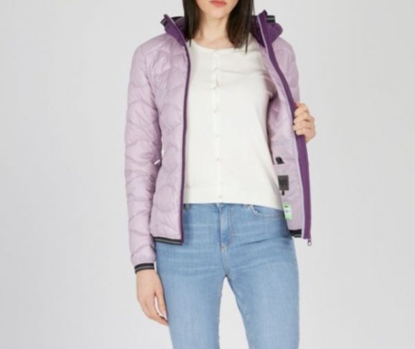 BLAUER-PIUMINO DONNA ECO-FRIENDLY BICOLOR ELLA LILLA