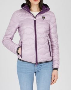 BLAUER-PIUMINO DONNA ECO-FRIENDLY BICOLOR ELLA LILLA