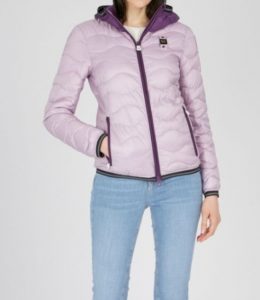 BLAUER-PIUMINO DONNA ECO-FRIENDLY BICOLOR ELLA LILLA