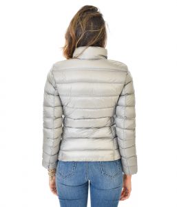 BLAUER-GIUBBINO DONNA GRIGIO PIUMINO TINTA UNITA