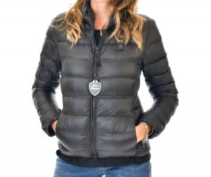 BLAUER-GIUBBINO DONNA NERO PIUMINO TINTA UNITA