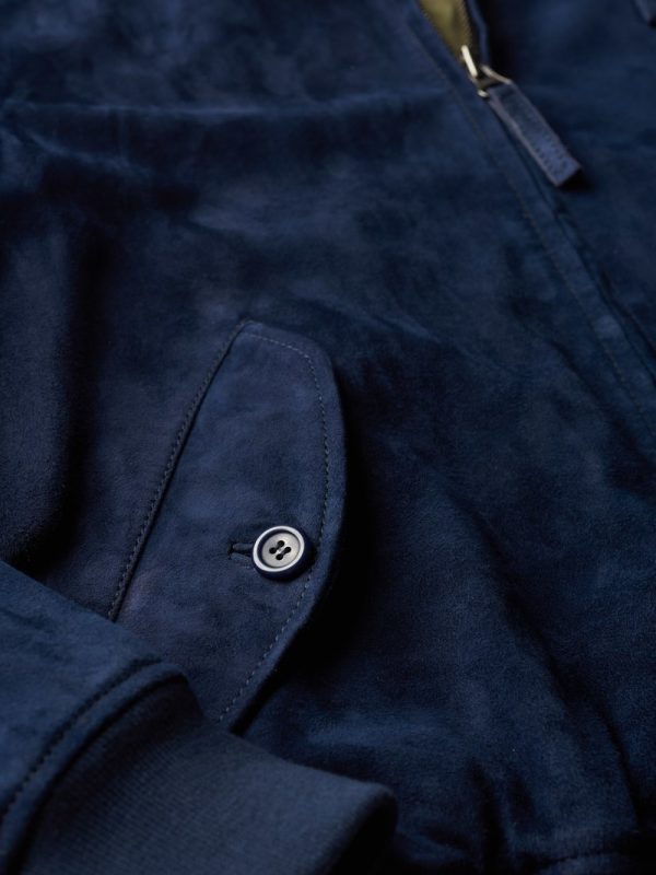 BLAUER- Bomber SCAMOSCIATO VINTAGE SIDNEY