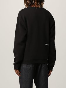 CALVIN KLEIN – Felpa Uomo Girocollo Nero