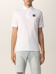 BLAUER-POLO IN PIQUET DI COTONE Bianca