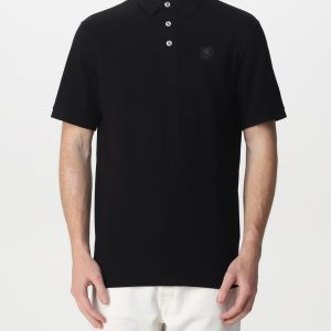 BLAUER-POLO IN PIQUET DI COTONE Nera