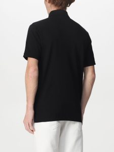 BLAUER-POLO IN PIQUET DI COTONE Nera