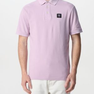 BLAUER-POLO IN PIQUET DI COTONE Lilla