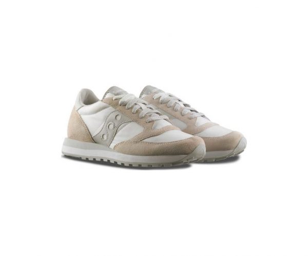 SAUCONY-Scarpe Uomo Jazz Original Bianco/Grigio