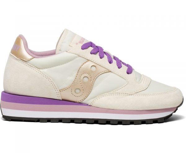 SAUCONY-Scarpe Donna Jazz Triple Cream/Violet
